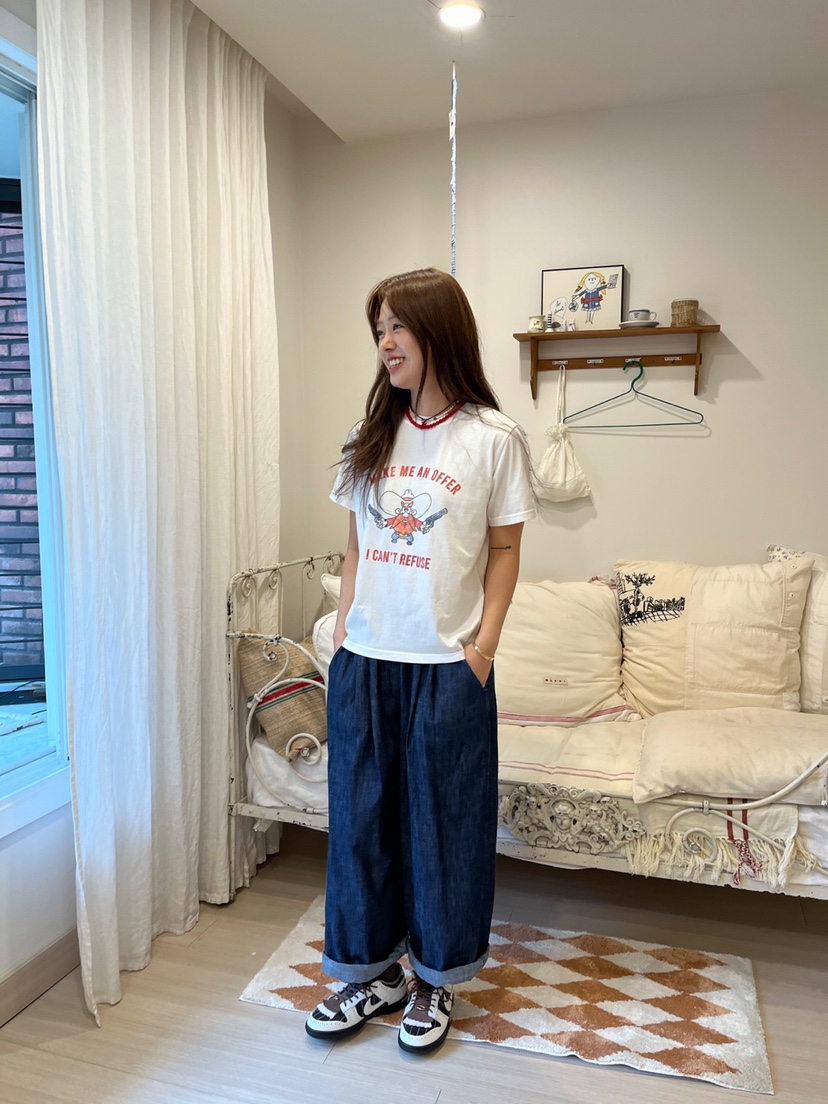 AT NOTE東大門直郵女士新款25春夏真品職業人氣熱賣休閑T恤AT NOTET恤