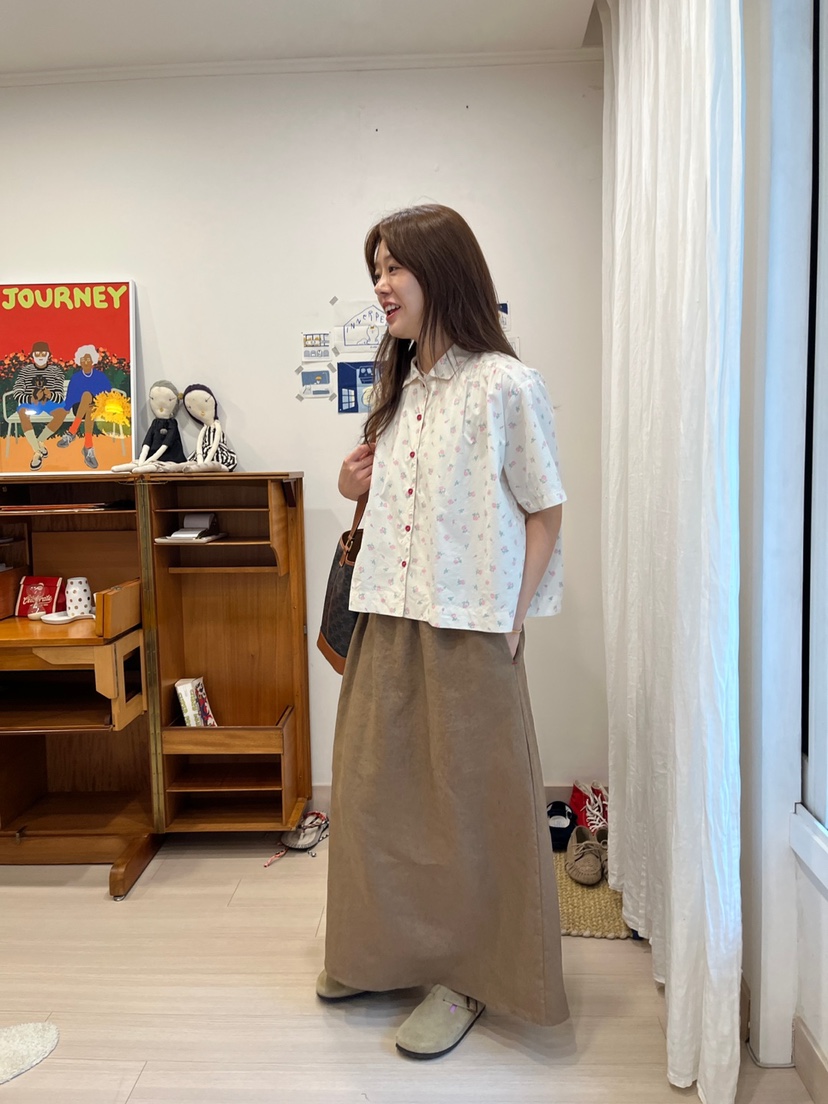 AT NOTE東大門代購女裝新品25春夏人氣推薦休閑長裙亞麻綁帶AT NOTE長裙