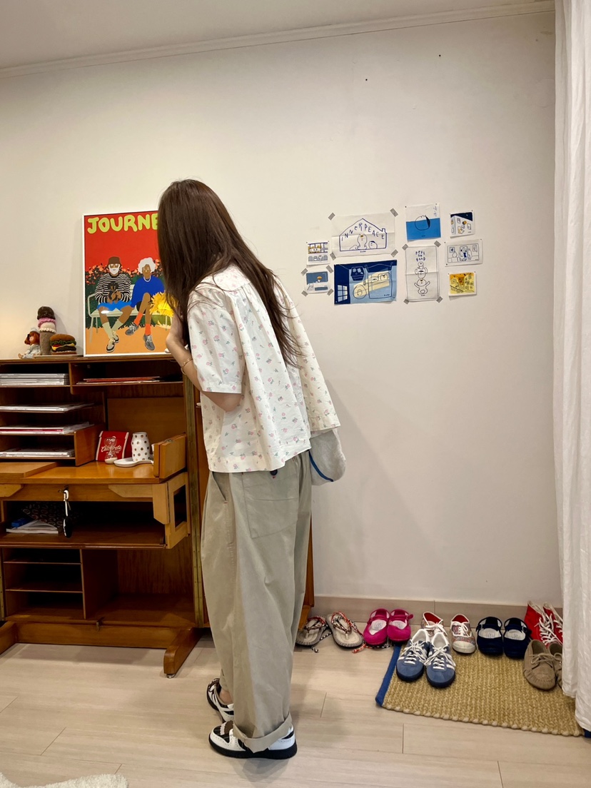 AT NOTE韓國直郵女裝新品時尚職業真品推薦休閑襯衫蕾絲衫AT NOTE襯衫/蕾絲衫