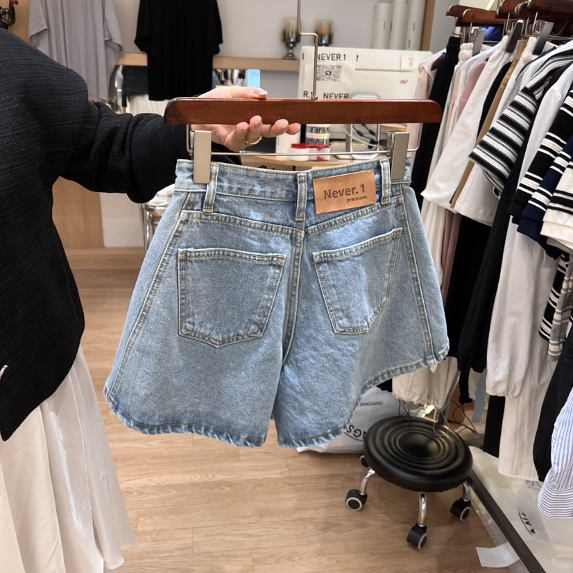 NEVER.1東大門實拍女士新品職業25春夏熱賣真品休閑時尚短褲NEVER.1短褲
