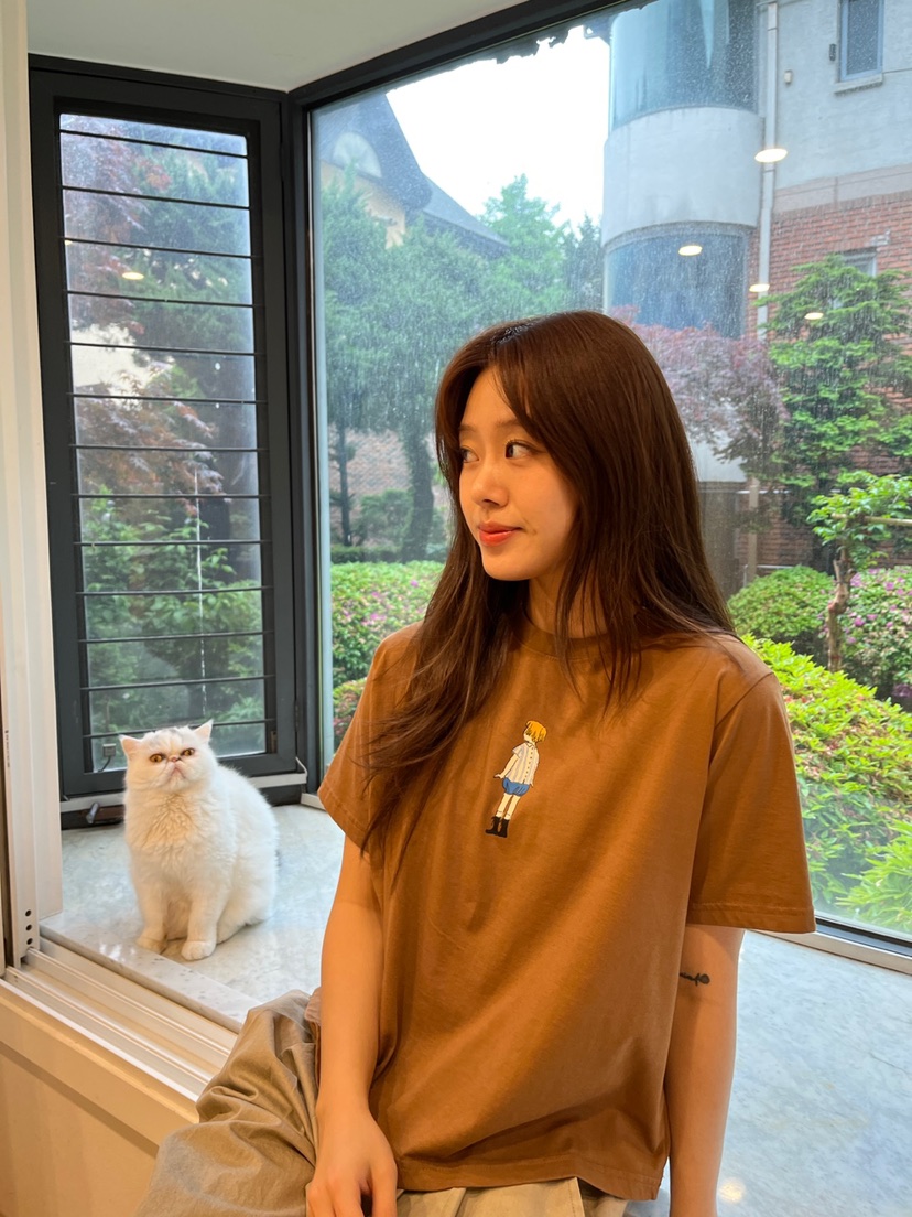 AT NOTE東大門實拍女士新品真品人氣時尚休閑25春夏T恤口袋AT NOTET恤