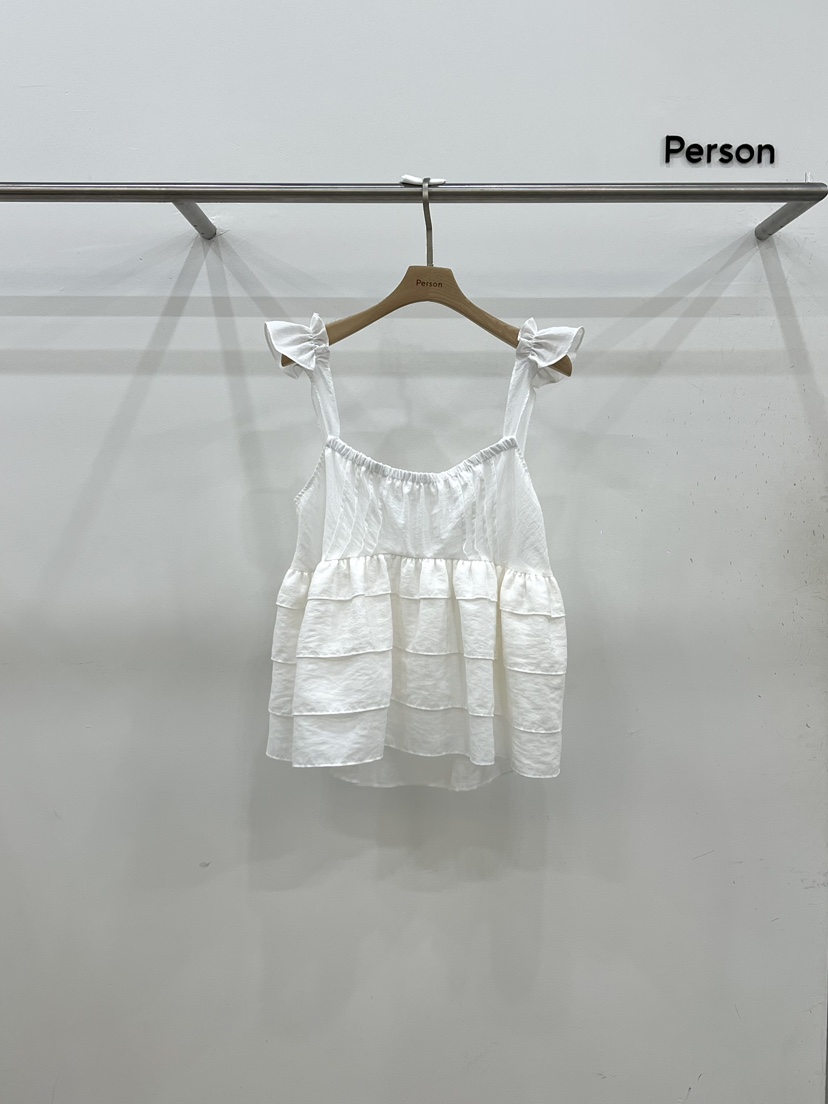 PERSON東大門代購女裝新品人氣25春夏真品熱賣時尚襯衫蕾絲衫PERSON襯衫/蕾絲衫