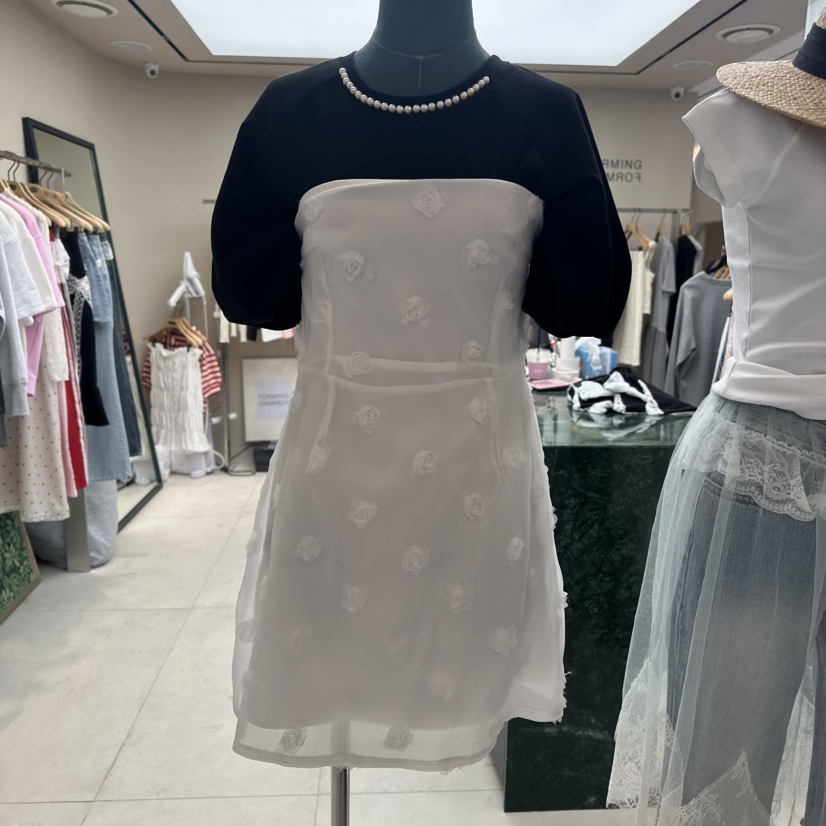 FORMING-P韓國代購女裝新款休閑真品25春夏連衣裙不含內搭FORMING連衣裙