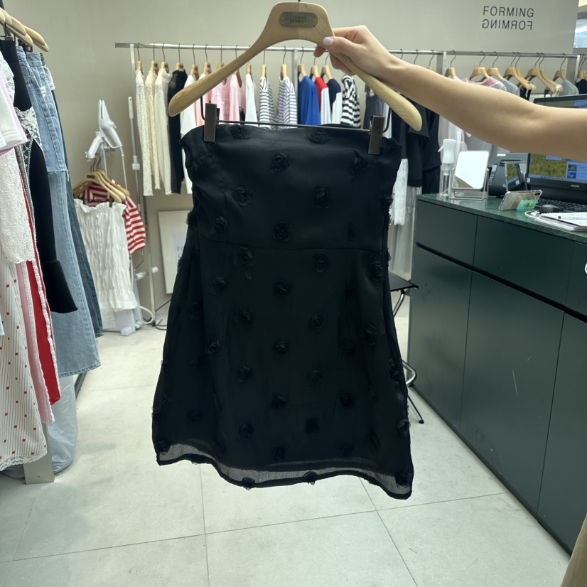 FORMING-P韓國代購女裝新款休閑真品25春夏連衣裙不含內搭FORMING連衣裙圖色2