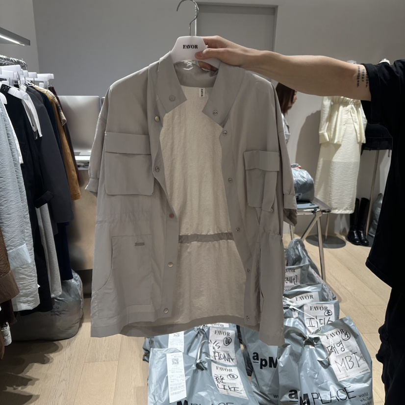 FAVOR-P韓國直郵女士新品推薦熱賣人氣25春夏真品職業夾克FAVOR夾克