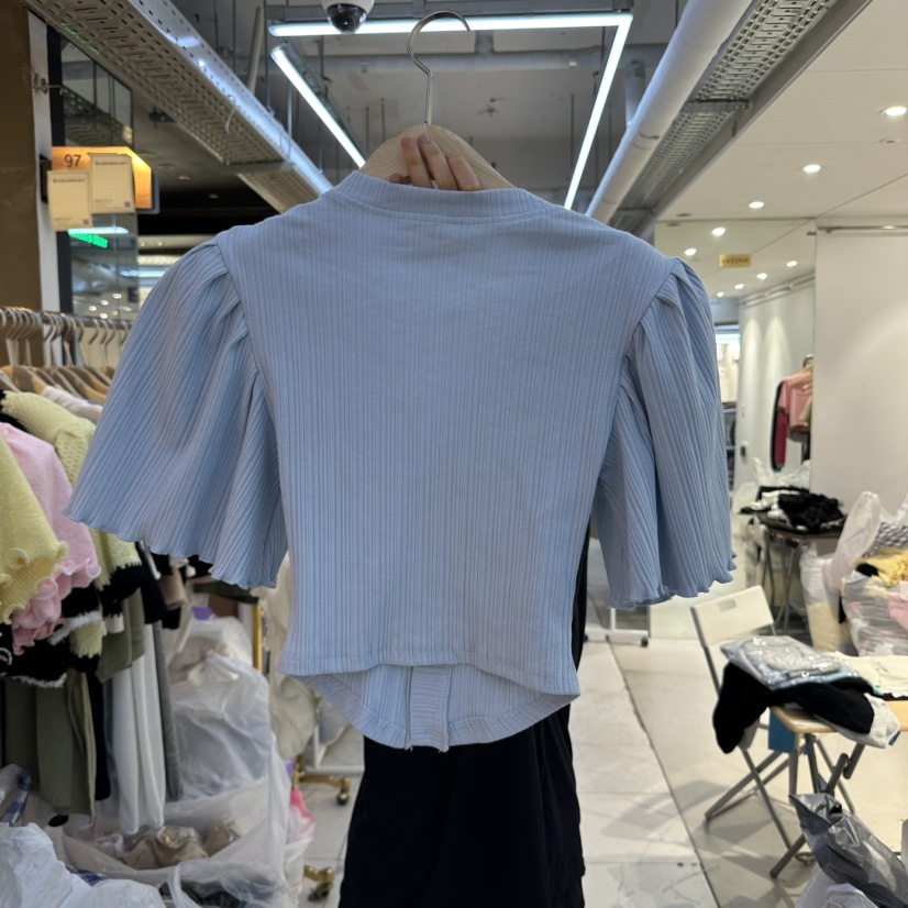 SAGE BRUSH東大門實拍女裝新品真品熱賣時尚襯衫蕾絲衫喇叭SAGE BRUSH襯衫/蕾絲衫