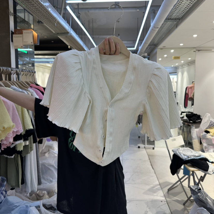 SAGE BRUSH東大門實拍女裝新品真品熱賣時尚襯衫蕾絲衫喇叭SAGE BRUSH襯衫/蕾絲衫圖色3