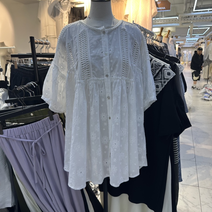 BAKHA東大門代購女裝新品時尚25春夏職業推薦人氣連衣裙蕾絲BAKHA連衣裙
