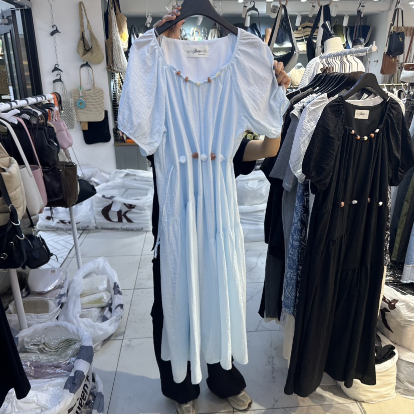 BAKHA韓國代購女裝新款真品職業25春夏休閑熱賣推薦時尚連衣裙BAKHA連衣裙圖色2