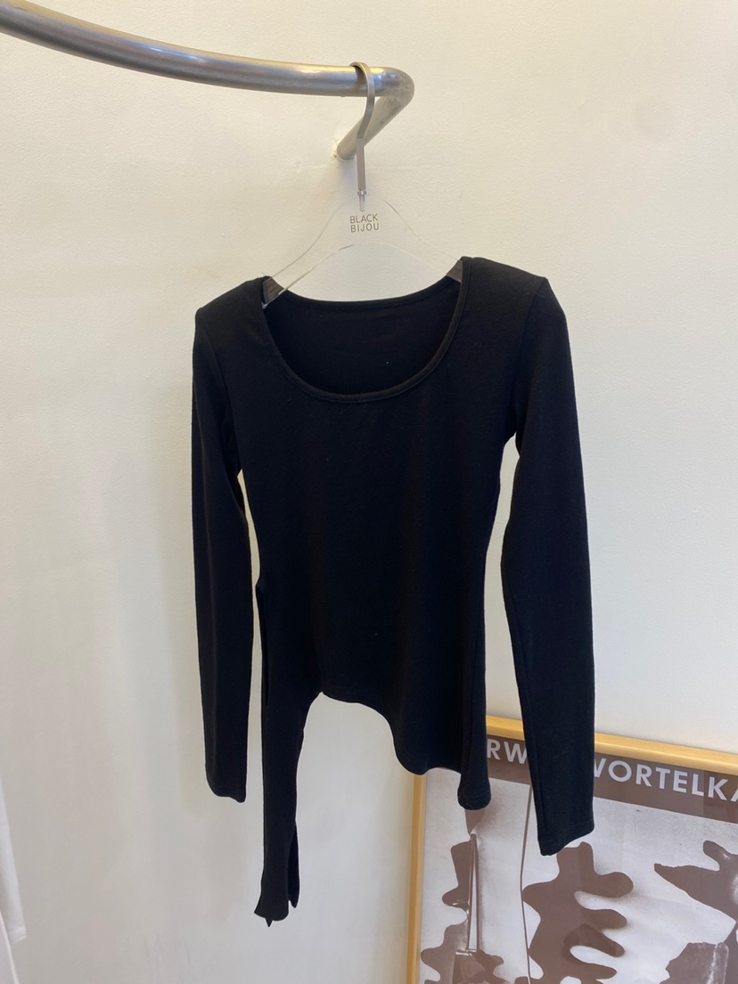 BLACK BIJOU東大門代購女裝新品真品職業熱賣人氣時尚長袖T恤BLACK BIJOU長袖T恤圖色3