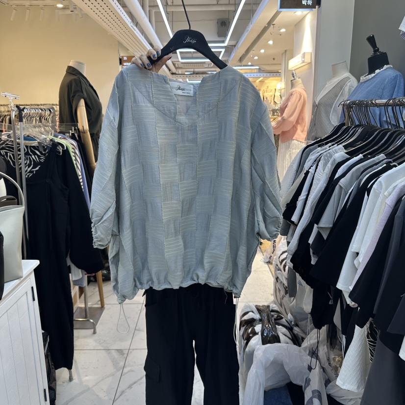 BAKHA韓國直郵女裝新品時尚熱賣推薦職業休閑真品襯衫蕾絲衫BAKHA襯衫/蕾絲衫