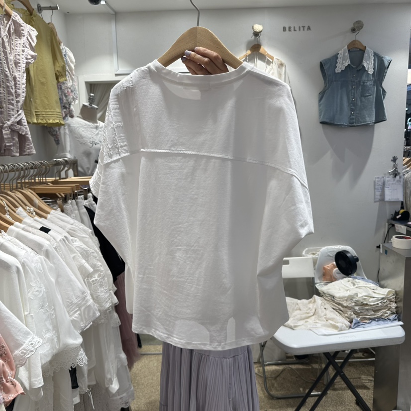 空東大門代購女士新品熱賣時尚職業休閑人氣真品襯衫蕾絲衫BELITA襯衫/蕾絲衫