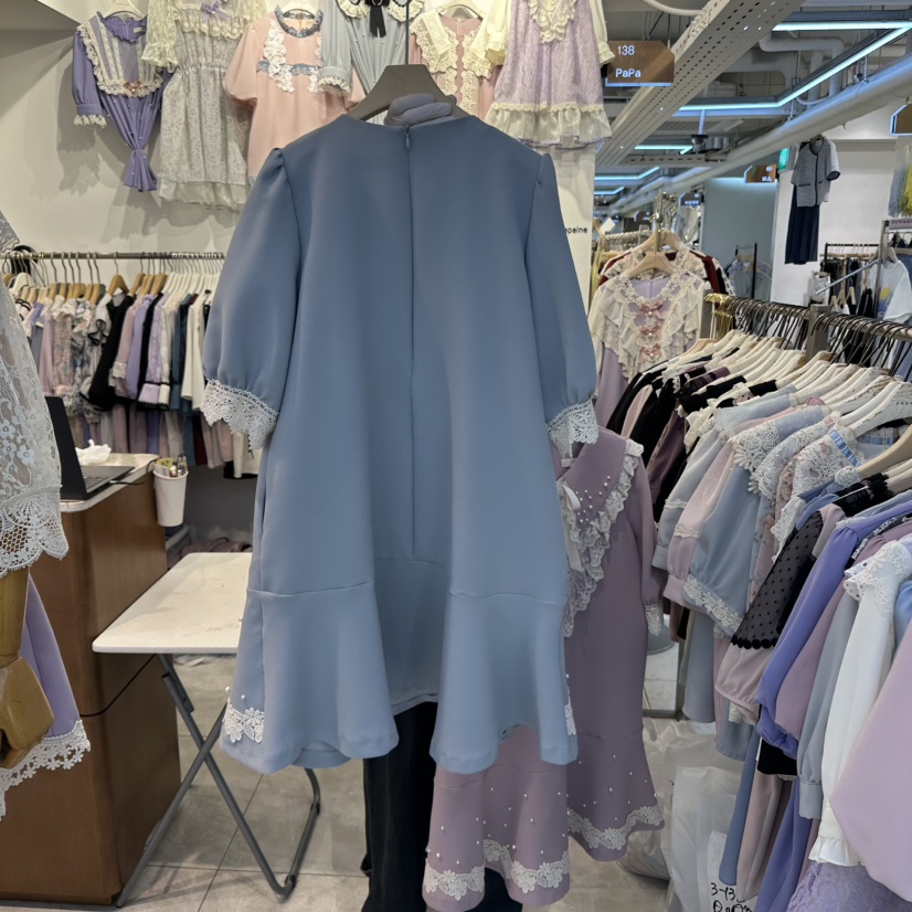 PAPA韓國代購女士新品真品休閑25春夏時尚推薦熱賣人氣連衣裙PAPA連衣裙