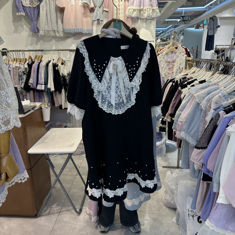PAPA韓國代購女士新品真品休閑25春夏時尚推薦熱賣人氣連衣裙PAPA連衣裙圖色3