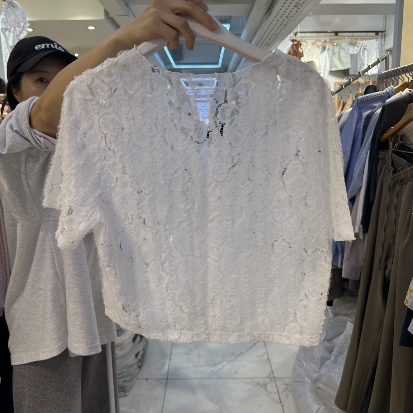 HARU東大門直郵女裝新品真品職業25春夏人氣襯衫蕾絲衫開衫HARU襯衫/蕾絲衫