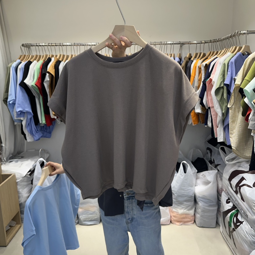 DA YLOG韓國直郵女裝新品真品休閑熱賣時尚職業25春夏人氣T恤DA YLOGT恤圖色3