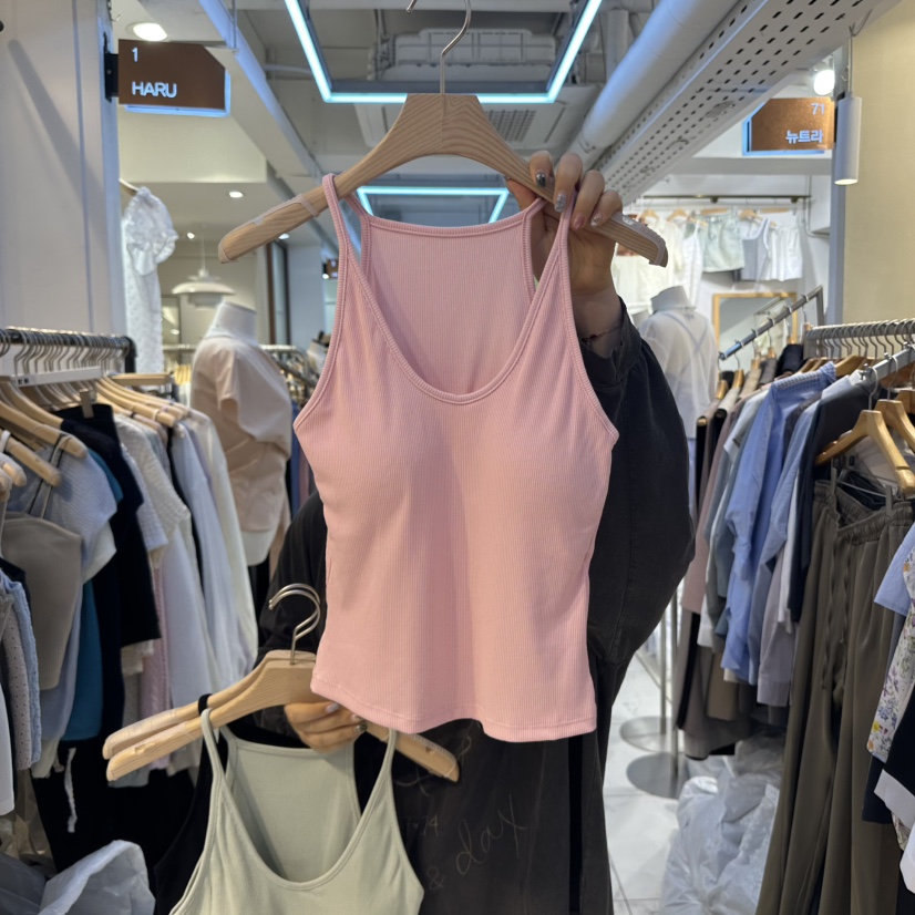 HARU東大門實拍女士新品休閑人氣真品熱賣推薦時尚吊帶背心HARU吊帶/背心