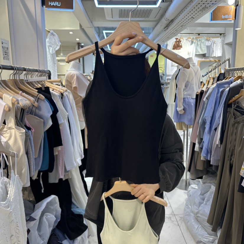 HARU東大門實拍女士新品休閑人氣真品熱賣推薦時尚吊帶背心HARU吊帶/背心圖色3