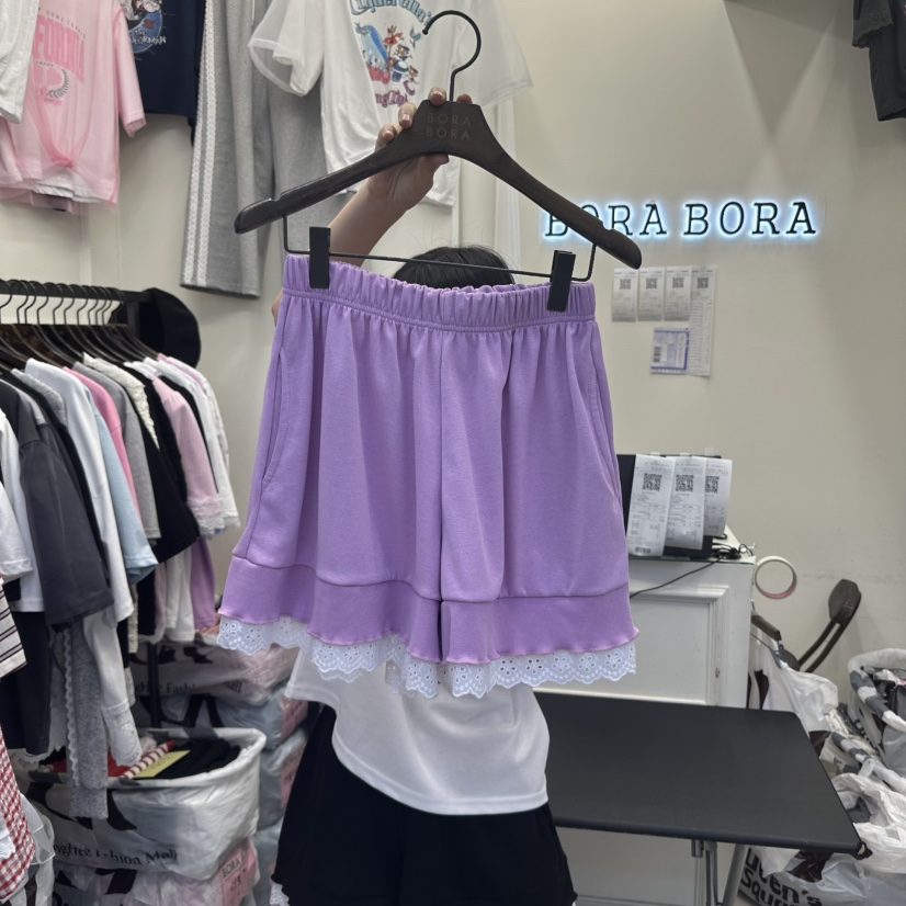 BORA BORA東大門代購女裝新品人氣休閑職業推薦時尚25春夏短褲BORA BORA短褲圖色2