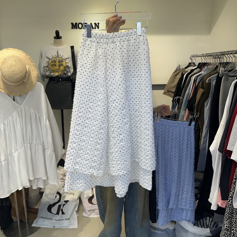 MORAN東大門實拍女士新品職業熱賣真品推薦時尚人氣25春夏長裙MORAN/MOSCO長裙