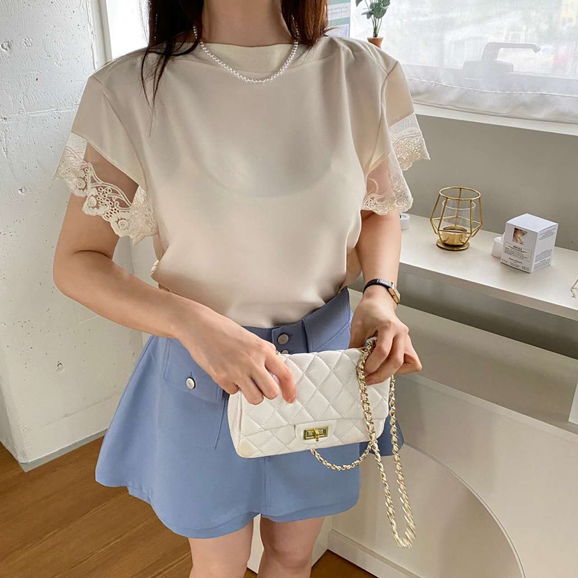 BLUE RIBBON東大門直郵女士新品真品職業熱賣25春夏時尚T恤BLUE RIBBONT恤
