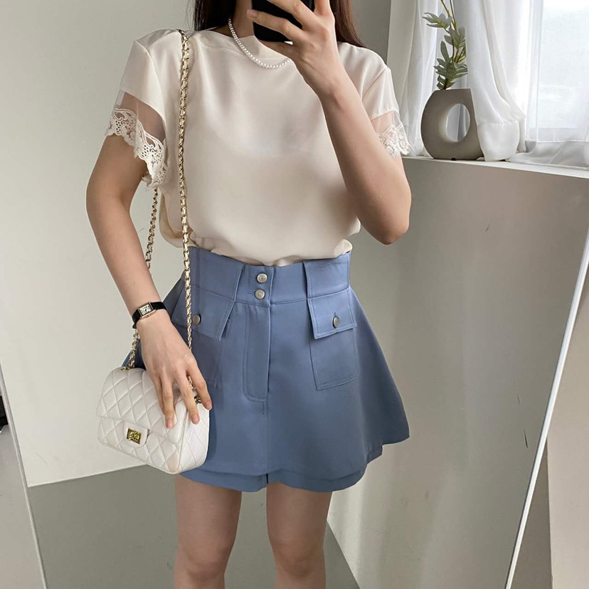 BLUE RIBBON東大門直郵女士新品真品職業熱賣25春夏時尚T恤BLUE RIBBONT恤