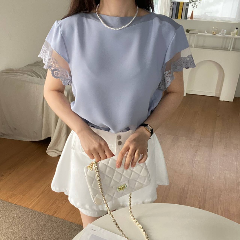BLUE RIBBON東大門直郵女士新品真品職業熱賣25春夏時尚T恤BLUE RIBBONT恤