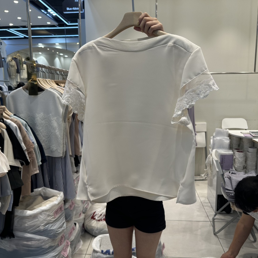BLUE RIBBON東大門直郵女士新品真品職業熱賣25春夏時尚T恤BLUE RIBBONT恤