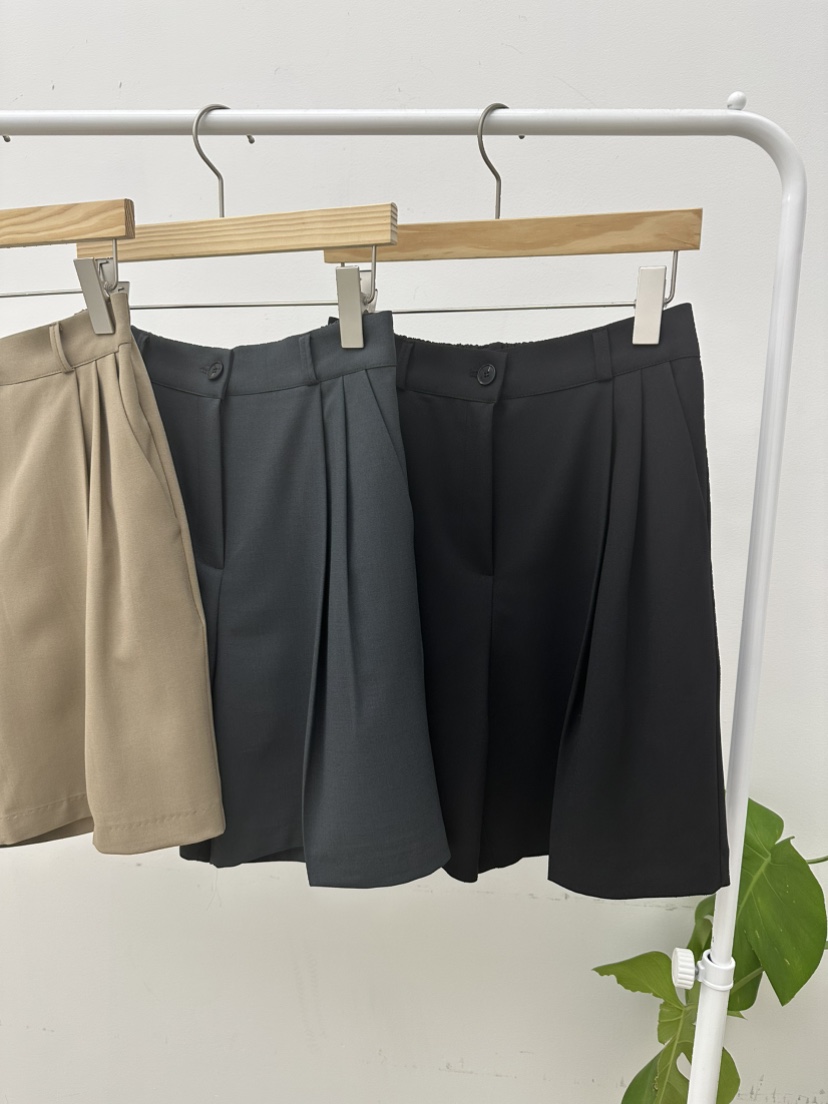 BUT韓國㊣直郵東大門代購女裝新品25春夏休閑人氣時尚熱賣短褲button短褲