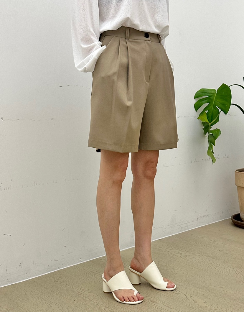 BUT韓國㊣直郵東大門代購女裝新品25春夏休閑人氣時尚熱賣短褲button短褲