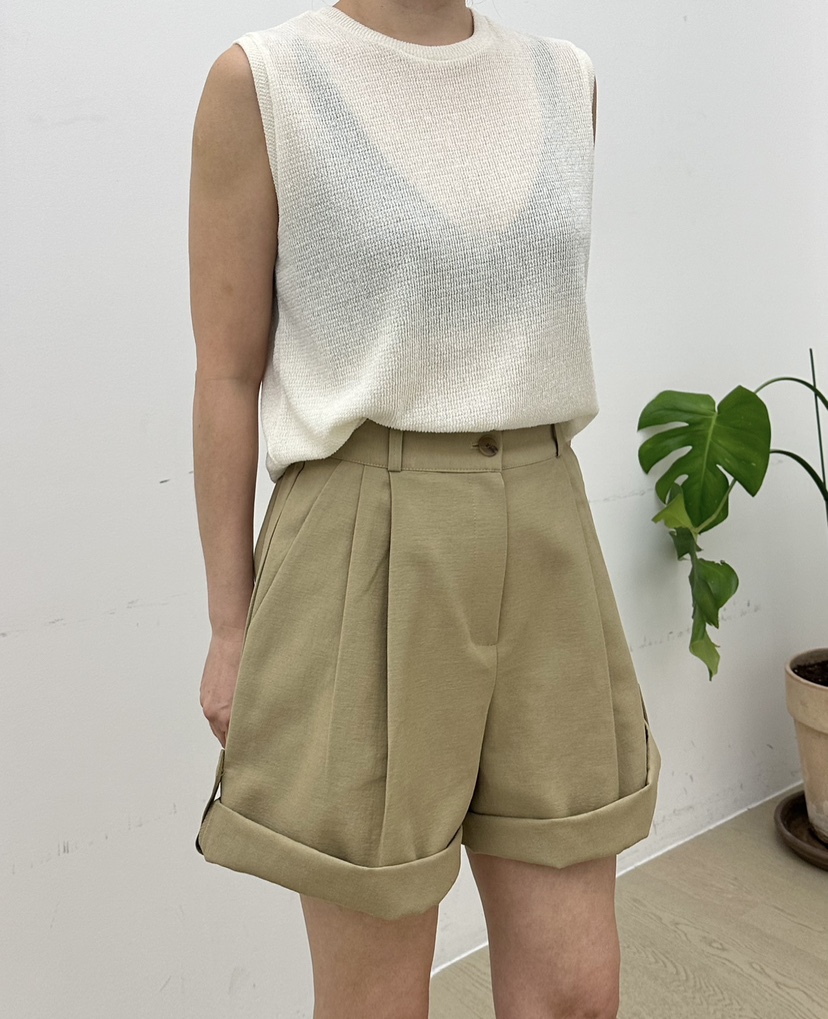 BUT韓國直郵㊣女裝新品時尚人氣熱賣25春夏休閑推薦短褲button短褲