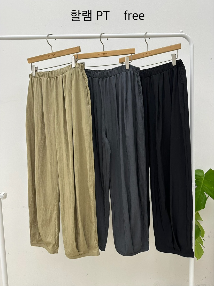 BUT韓國㊣直郵東大門代購女裝新品25春夏時尚人氣熱賣休閑褲button休閑褲
