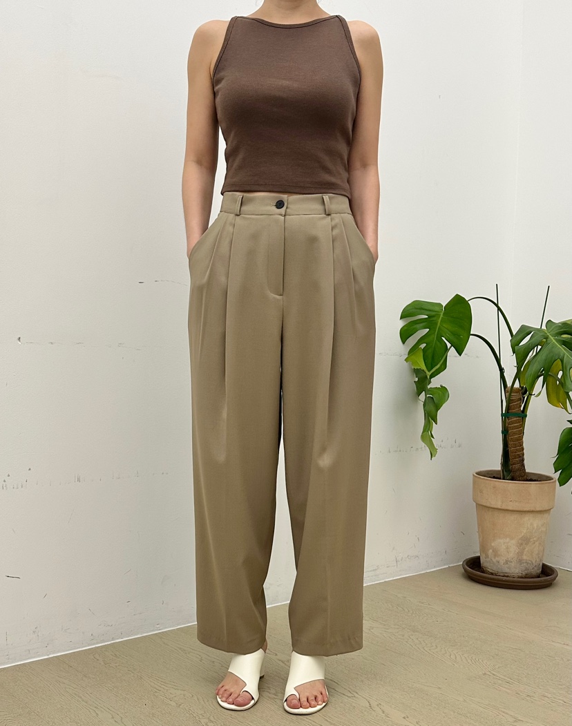 BUT直郵韓國代購㊣女裝新品人氣推薦25春夏時尚休閑正裝褲西褲button正裝褲/西褲