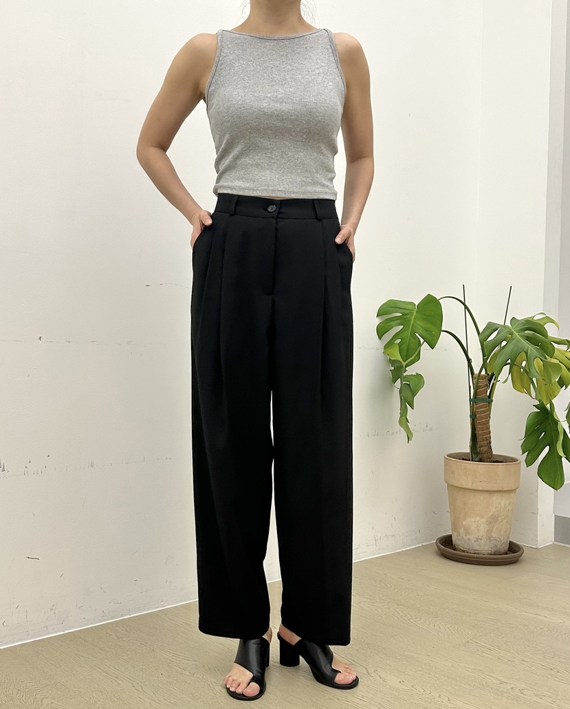 BUT直郵韓國代購㊣女裝新品人氣推薦25春夏時尚休閑正裝褲西褲button正裝褲/西褲