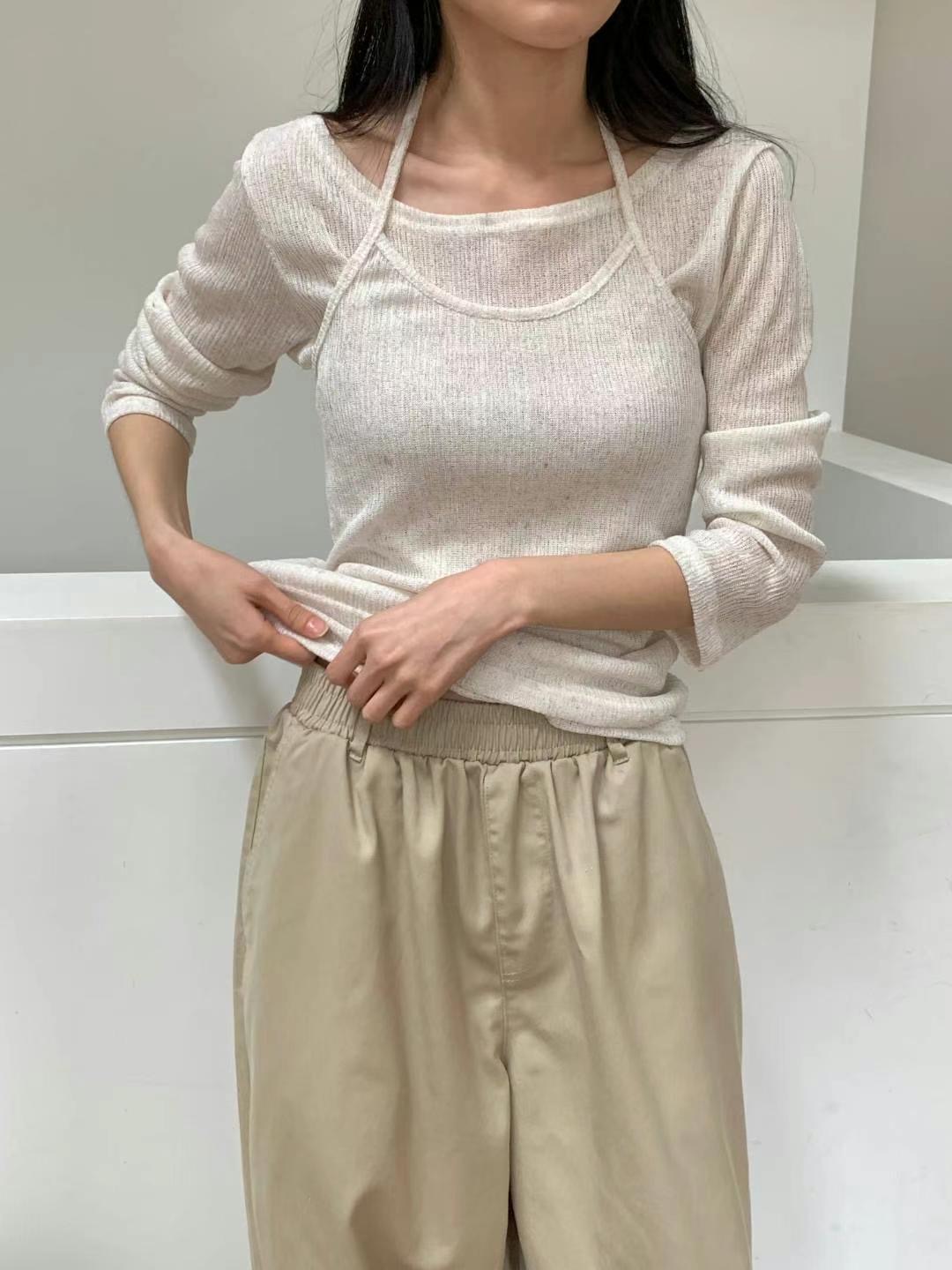 DIVA韓國代購女士新款真品推薦人氣熱賣25春夏職業時尚休閑褲DIVA休閑褲
