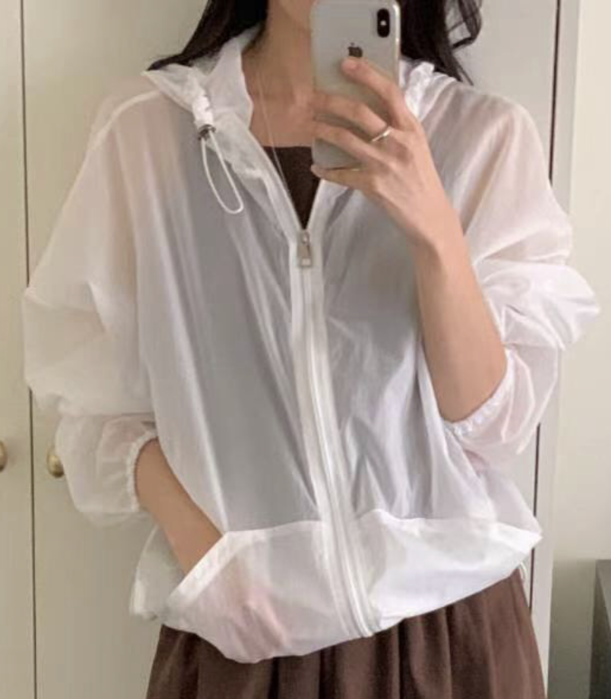 DIVA韓國㊣直郵東大門代購女裝新品時尚推薦人氣熱賣夾克兜帽DIVA夾克