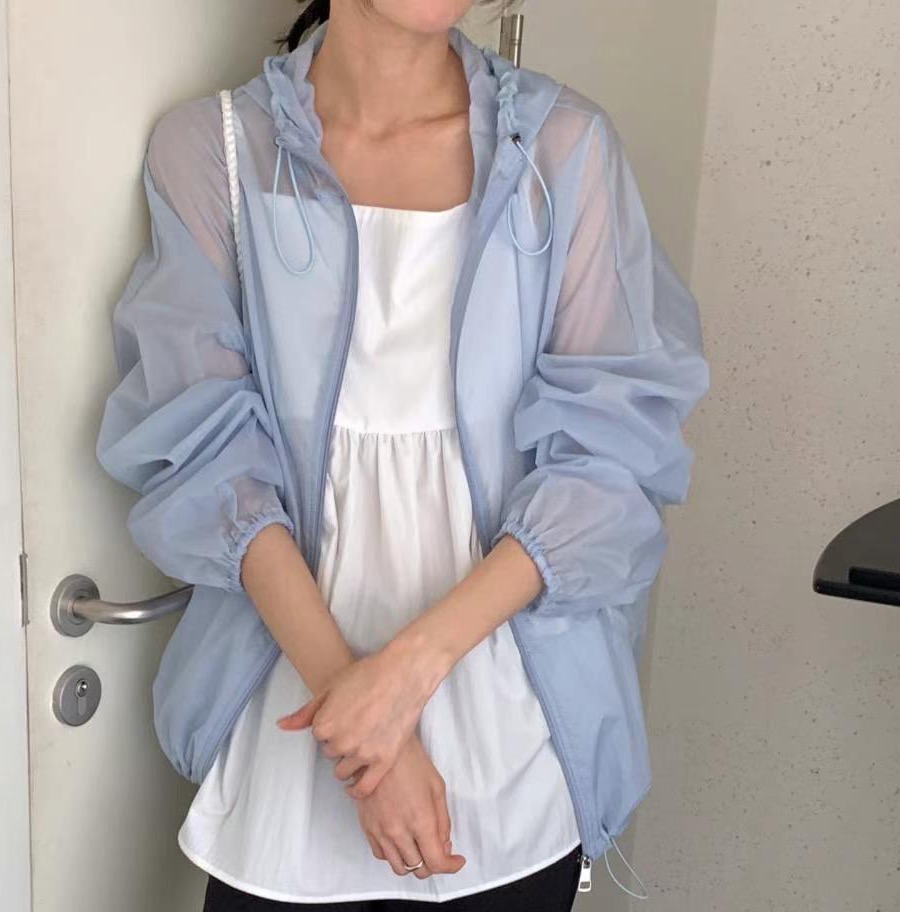 DIVA韓國㊣直郵東大門代購女裝新品時尚推薦人氣熱賣夾克兜帽DIVA夾克圖色2