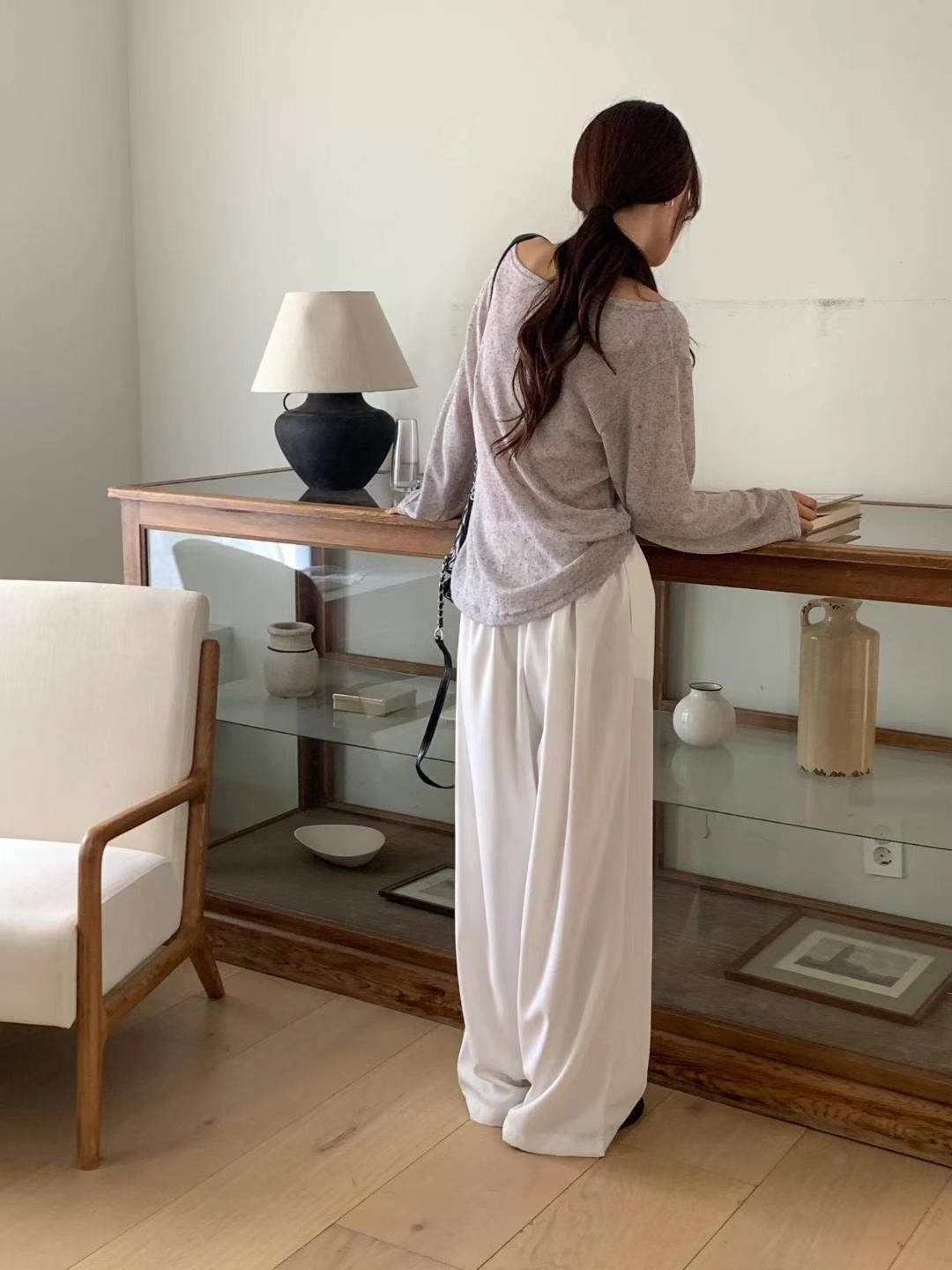 DIVA韓國直郵㊣東大門實拍女裝新品推薦休閑25春夏時尚休閑褲DIVA休閑褲