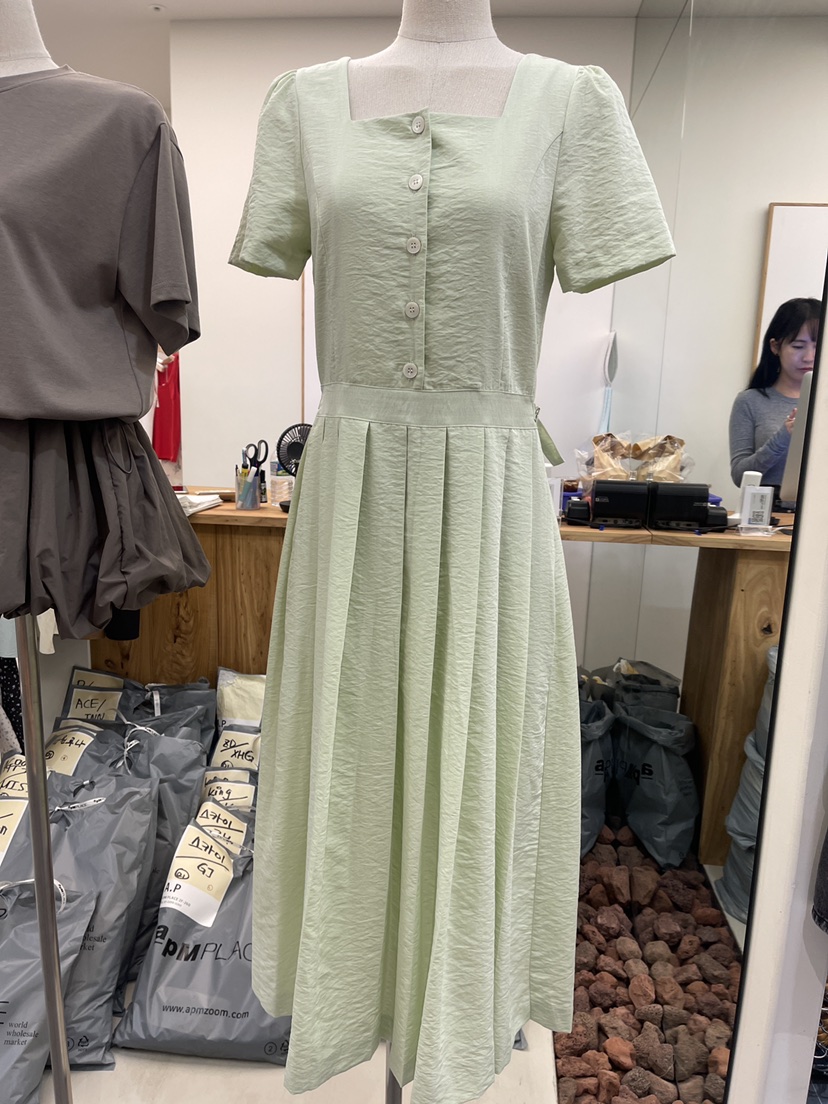 A P-STUDIO韓國㊣直郵東大門代購女裝新品人氣時尚連衣裙A P-STUDIO連衣裙圖色1