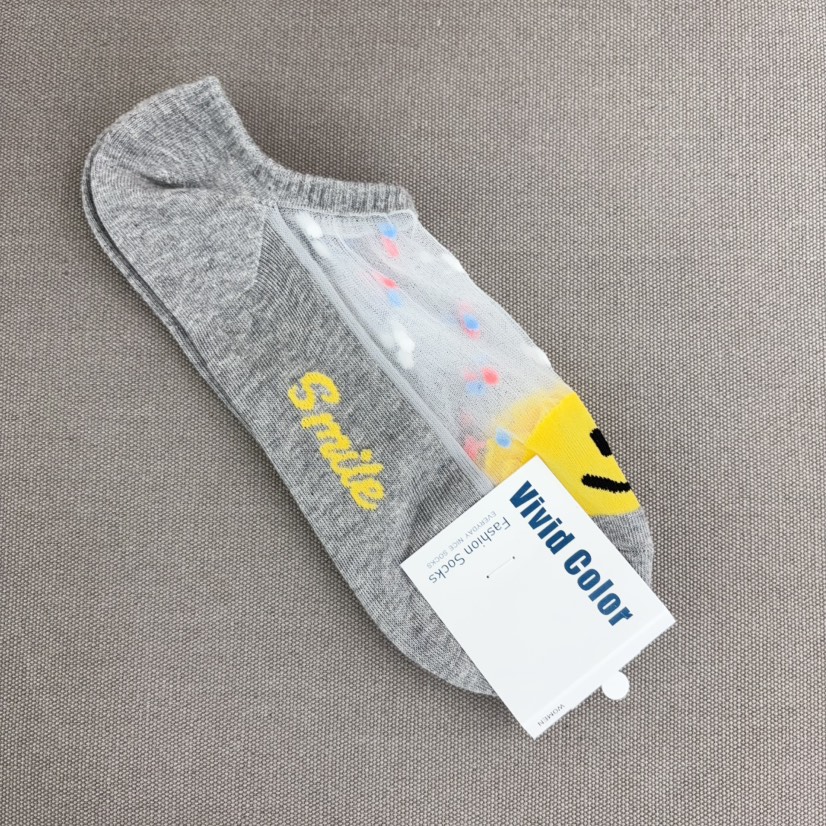 CACTUS-Q韓國㊣直郵東大門代購女裝新品25春夏人氣休閑襪子CACTUS十雙起/可混搭襪子圖色3