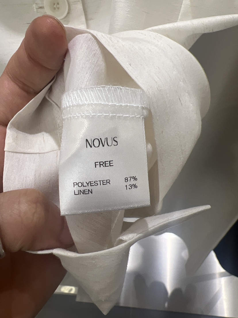 NOVUS韓國㊣直郵東大門代購女裝新品時尚休閑褲不含腰帶亞麻NOVUS休閑褲