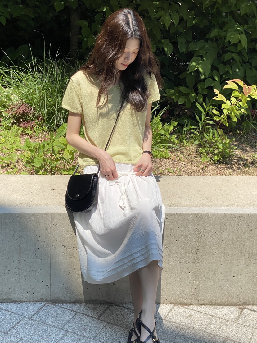 ERUME韓國㊣直郵東大門代購女裝新款熱賣推薦人氣半身裙中短裙ERUME半身裙/中短裙