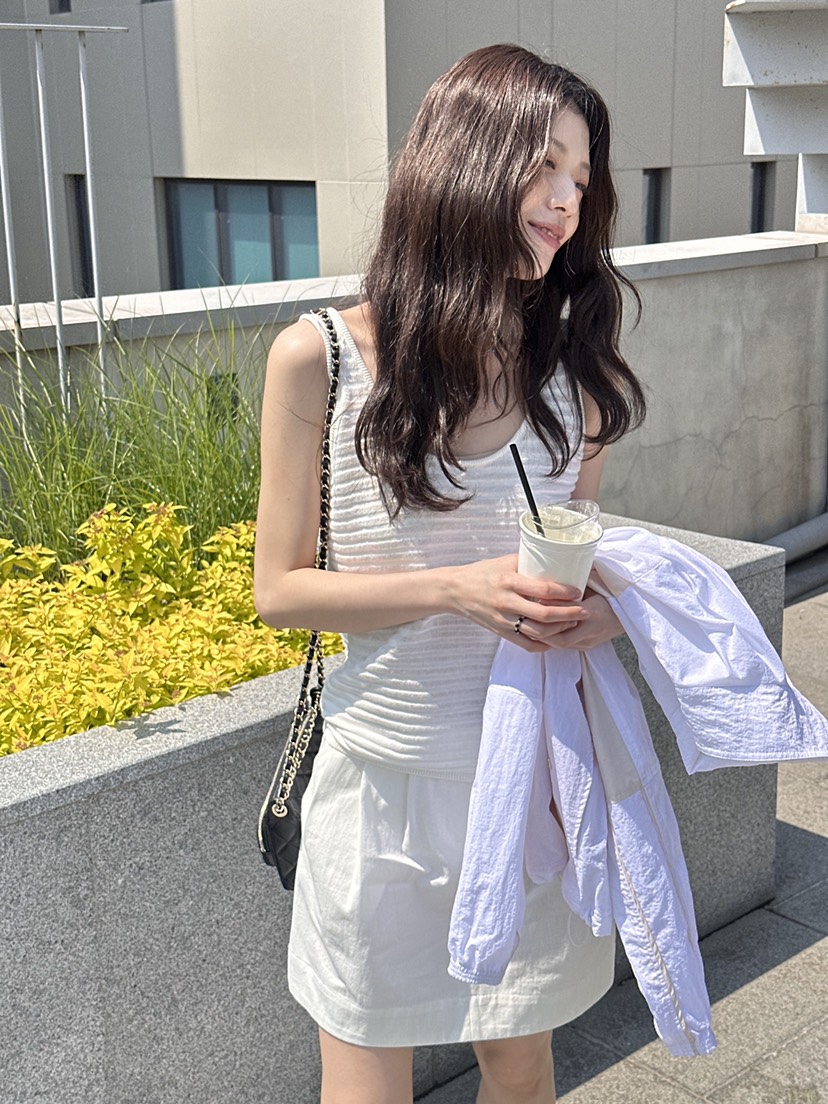 ERUME韓國㊣直郵東大門代購女裝新款時尚推薦25春夏吊帶背心ERUME吊帶/背心