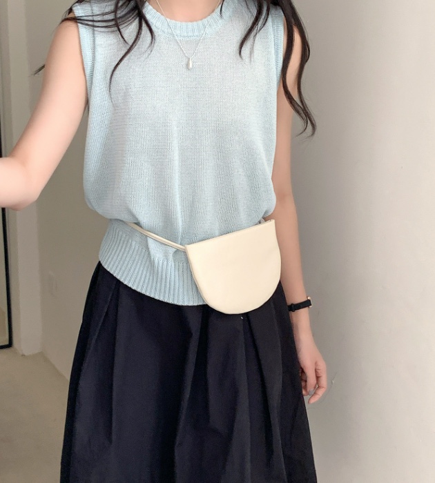 POSH BLUE直郵韓國代購㊣女裝新品休閑25春夏時尚單肩斜跨包POSH BLUE單肩/斜跨包