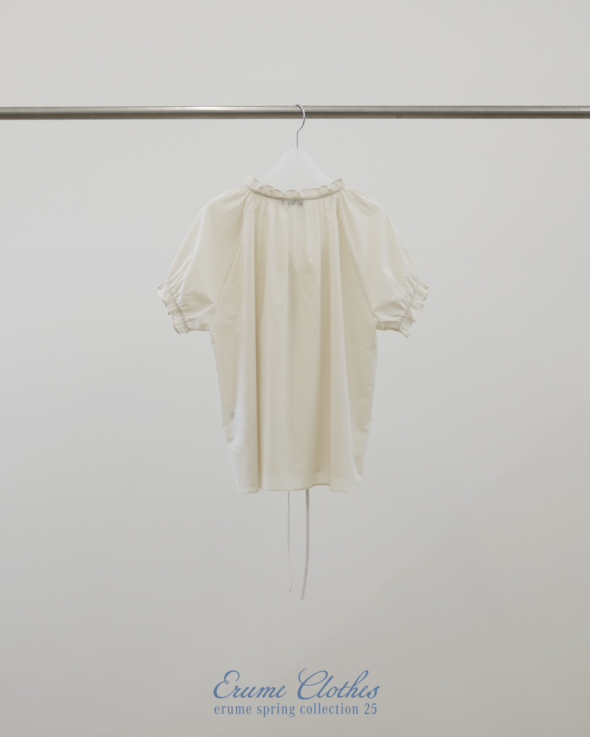 ERUME韓國㊣直郵東大門代購女裝新款時尚25春夏人氣襯衫蕾絲衫ERUME襯衫/蕾絲衫
