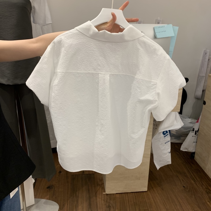 UNDERSTANDING韓國直郵㊣女裝新款熱賣時尚休閑人氣襯衫蕾絲衫UNDERSTANDING襯衫/蕾絲衫