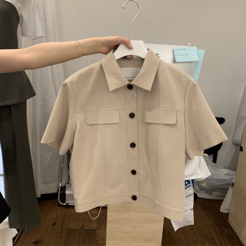 UNDERSTANDING韓國直郵㊣東大門實拍女裝新品休閑熱賣人氣夾克UNDERSTANDING夾克圖色2