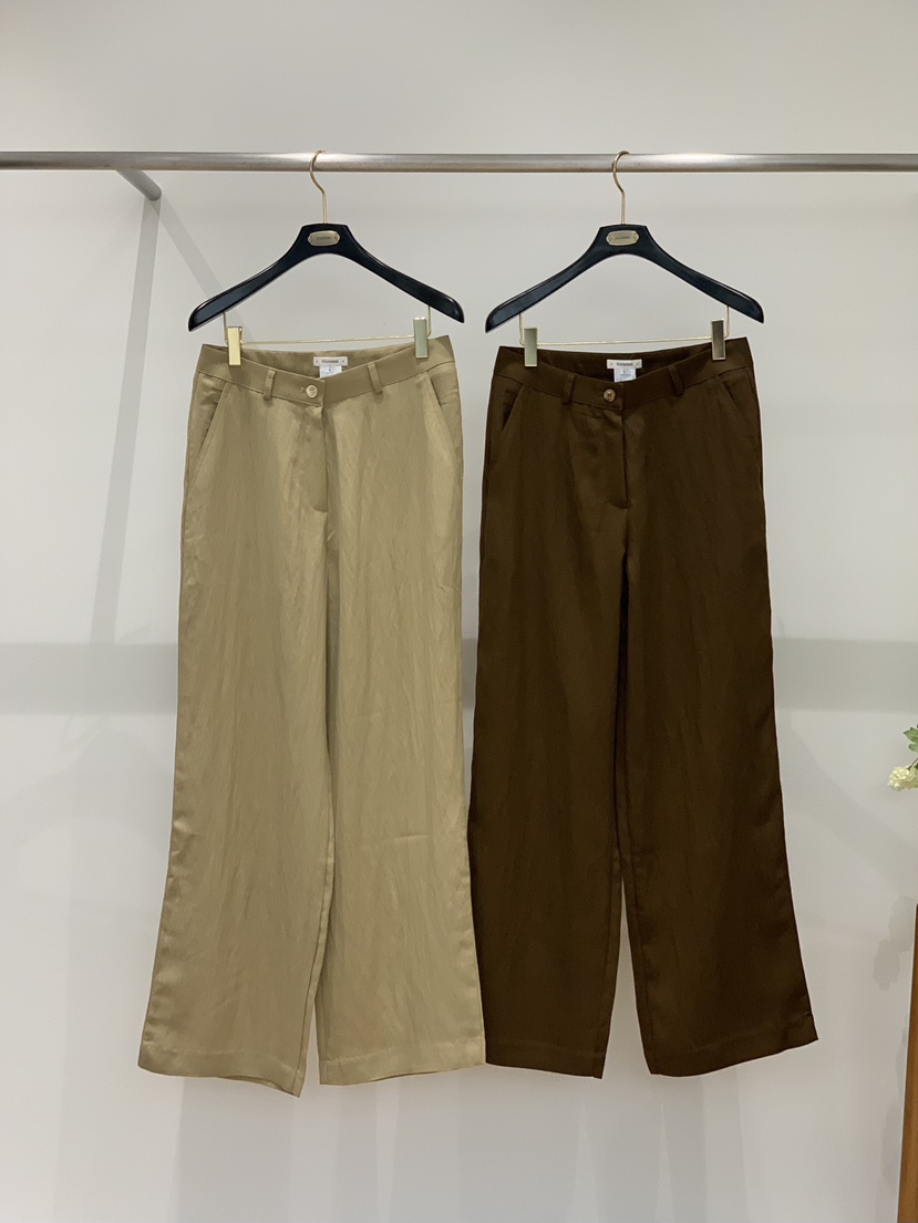 FOUNDERS韓國直郵㊣東大門實拍女裝新品推薦25春夏人氣休閑褲FOUNDERS休閑褲