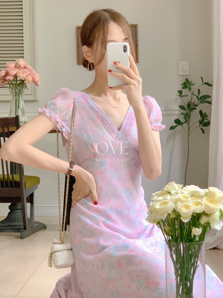 OVE韓國直郵㊣東大門實拍女裝新品時尚人氣推薦熱賣休閑連衣裙OVE連衣裙