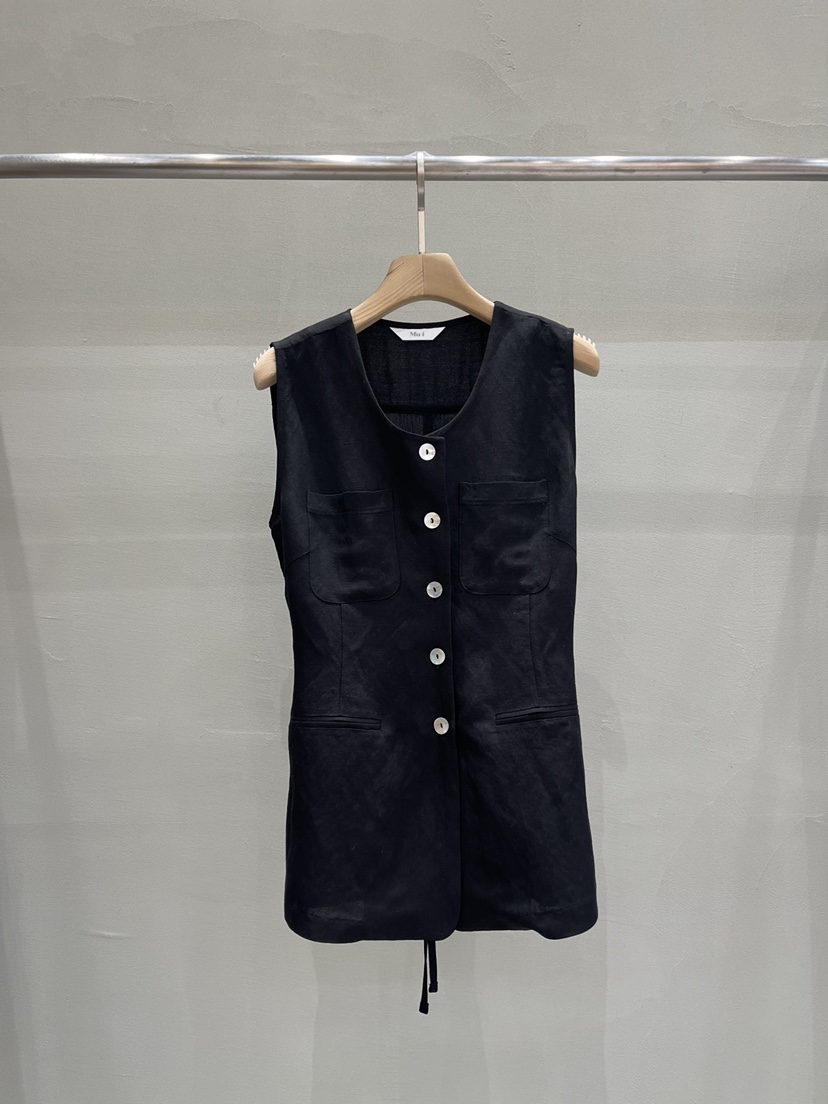 THE MUI韓國直郵㊣東大門實拍女裝新品人氣休閑熱賣推薦馬甲Mu:i-A馬甲圖色2